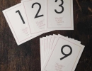 Table Numbers