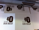 40th Birthday Card