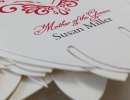 Die cut place card