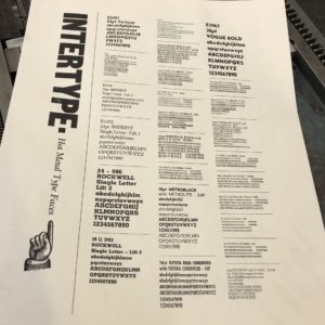 "Intertype Poster"
