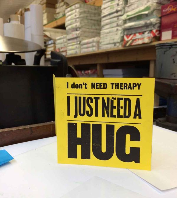 THERAPY CARD (Pkt of 2)