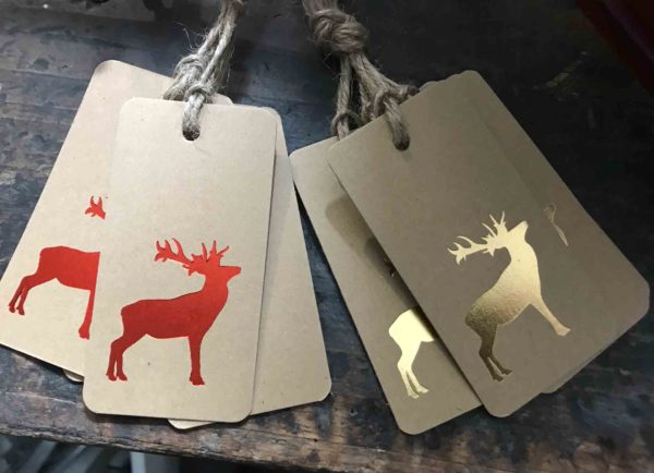 Stag Gift Tags (Pkt of 5)