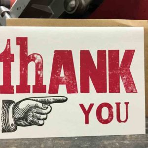 Thank You Card