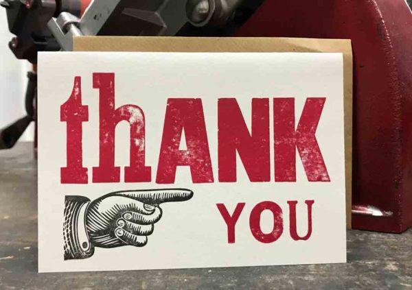 Thank You Card