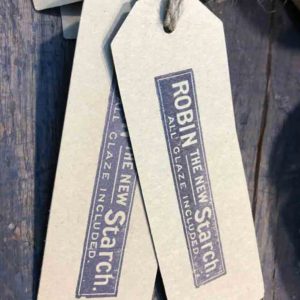 Robin Starch Tag (Pkt of 5)