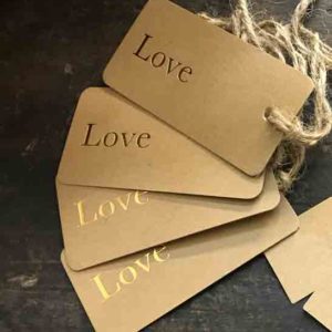 Valentines Love Tag (Pkt 4)