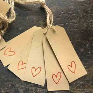 Heart Tag (Pkt 5)