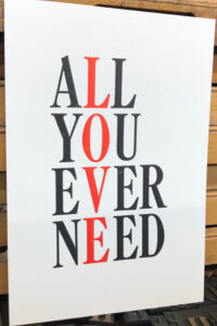 "Love" Poster